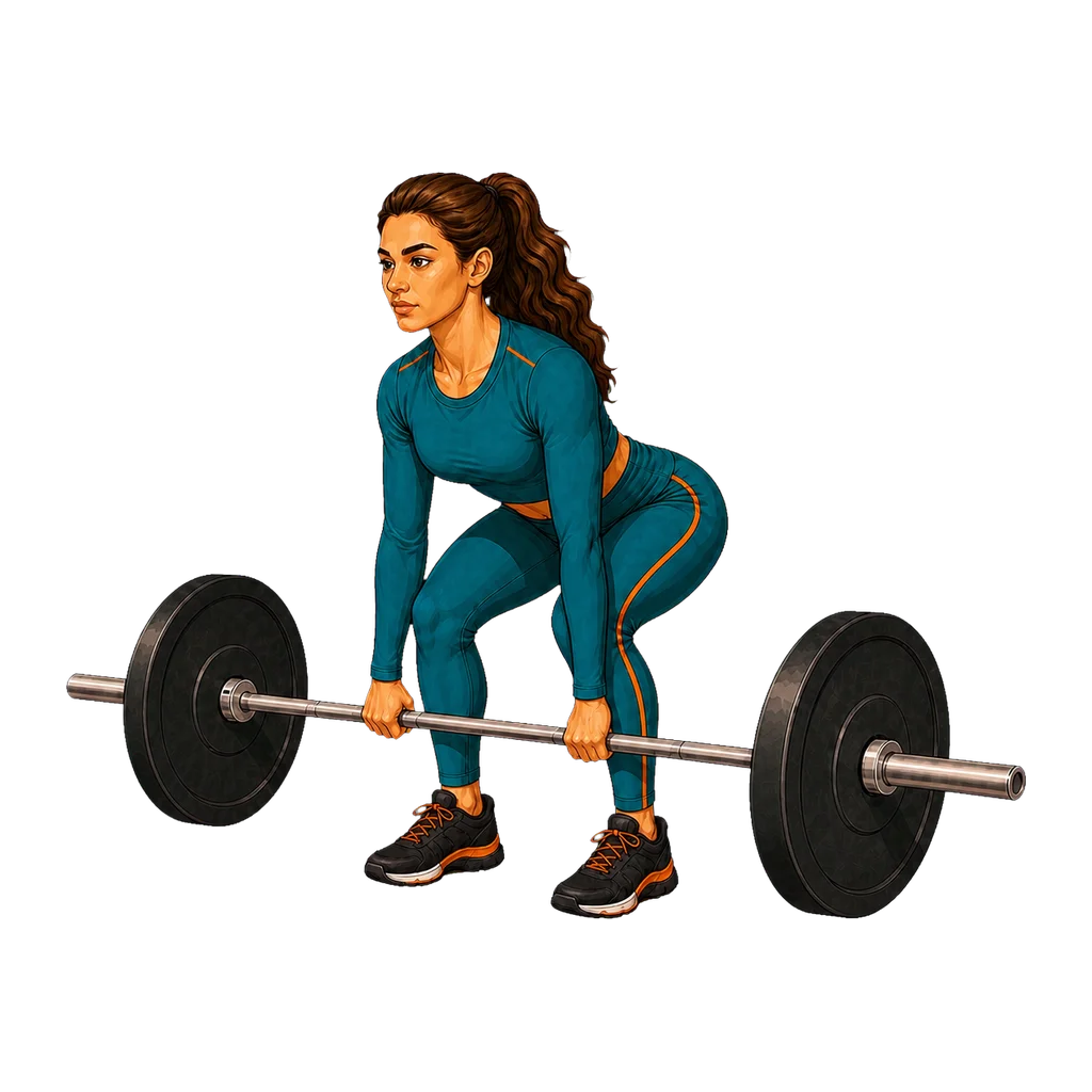 Deadlift, drawn